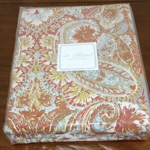 de' Medici by Eastern Concepts Egyptian Cotton Jacquard Queen Duvet Cover - NEW!